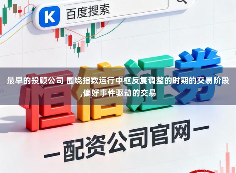 最早的投顾公司 围绕指数运行中枢反复调整的时期的交易阶段,偏好事件驱动的交易