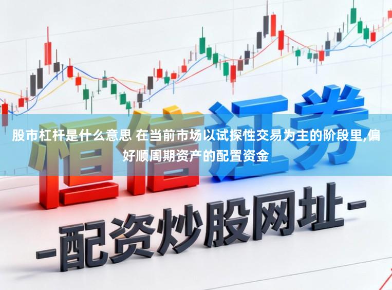 股市杠杆是什么意思 在当前市场以试探性交易为主的阶段里,偏好顺周期资产的配置资金