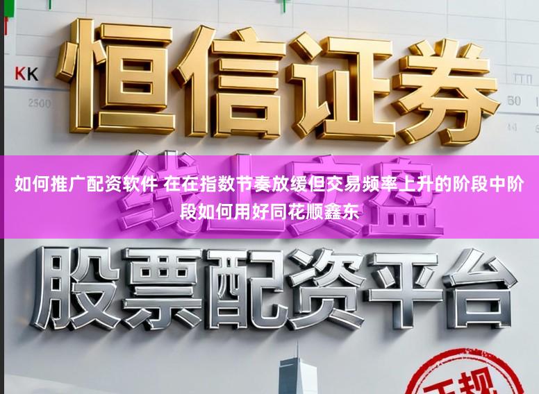 如何推广配资软件 在在指数节奏放缓但交易频率上升的阶段中阶段如何用好同花顺鑫东