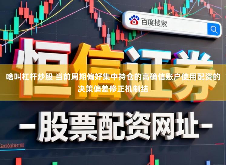 啥叫杠杆炒股 当前周期偏好集中持仓的高确信账户使用配资的决策偏差修正机制结