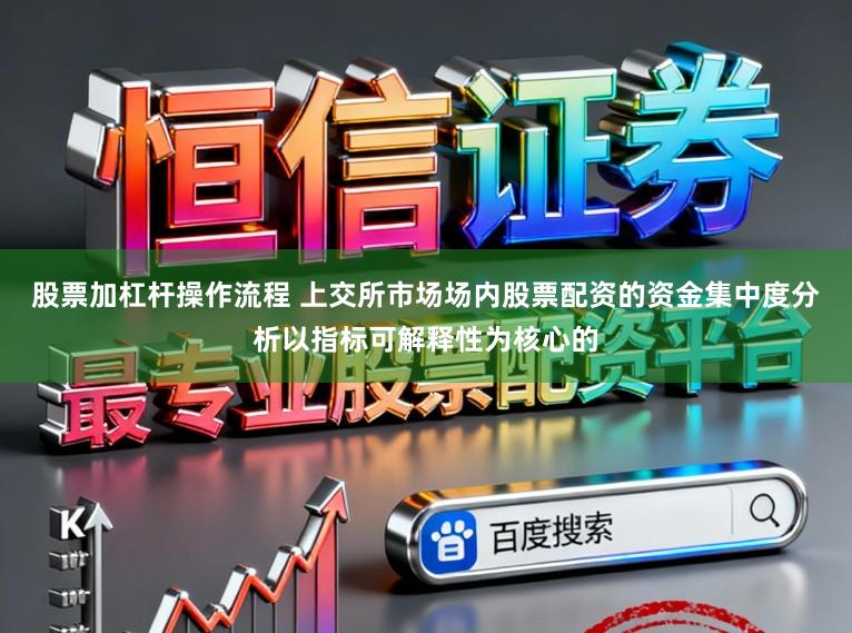 股票加杠杆操作流程 上交所市场场内股票配资的资金集中度分析以指标可解释性为核心的